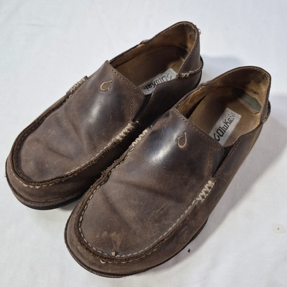 OluKai moloa loafers